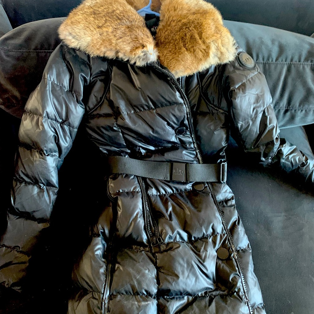 Gorgeous perfect condition authentic fur long jacket